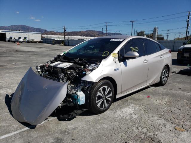 JTDKARFP7K3118711 - 2019 TOYOTA PRIUS PRIM 银色 照片 2