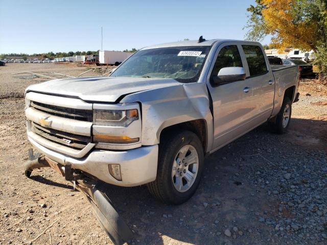 3GCUKREC1JG519509 - 2018 CHEVROLET silverado SILVER photo 2