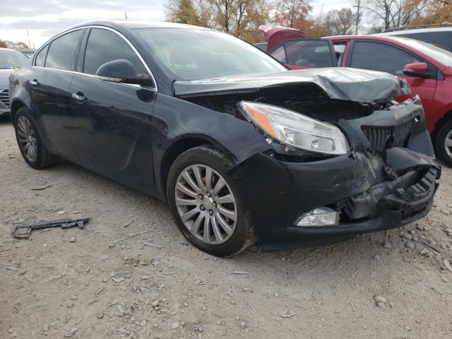 2G4GS5EV7D9123733 - 2013 BUICK REGAL PREM BLACK photo 1