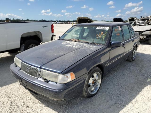 YV1KS9605V1107796 - 1997 VOLVO 960 BLUE photo 2