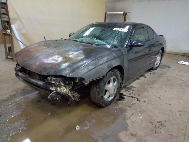 2G1WX12K7Y9298325 - 2000 CHEVROLET MONTE CARL 黑色 照片 2