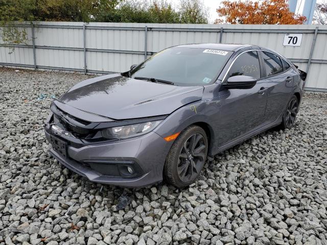 2HGFC2F88LH526677 - 2020 HONDA CIVIC SPOR 灰色 照片 2