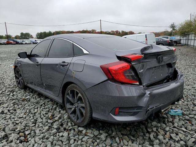 2HGFC2F88LH526677 - 2020 HONDA CIVIC SPOR 灰色 照片 3