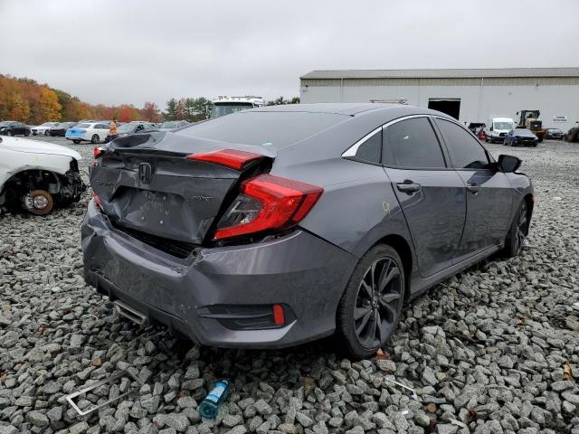 2HGFC2F88LH526677 - 2020 HONDA CIVIC SPOR GRAY photo 4