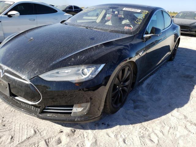5YJSA1S12EFP28333 - 2014 TESLA MODEL S Qara foto 2