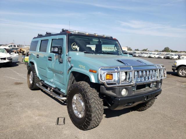 5GRGN23U77H102383 - 2007 HUMMER H2 TURQUOISE photo 1