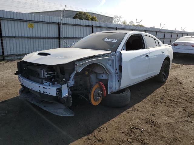 2C3CDXL9XJH202818 - 2018 DODGE CHARGER SR WHITE photo 1