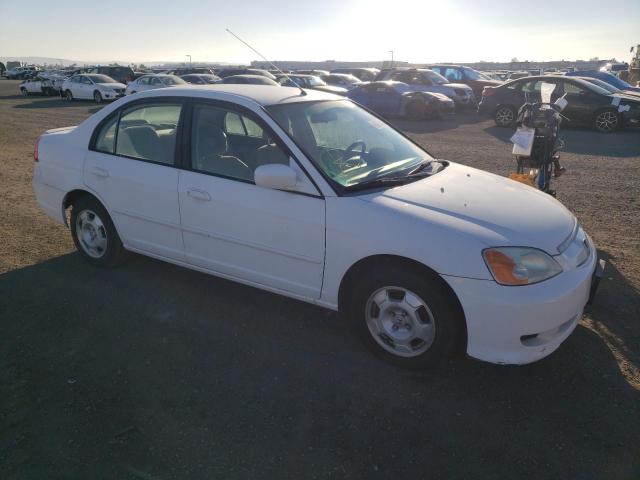 JHMES96603S027349 - 2003 HONDA CIVIC HYBR WHITE photo 4