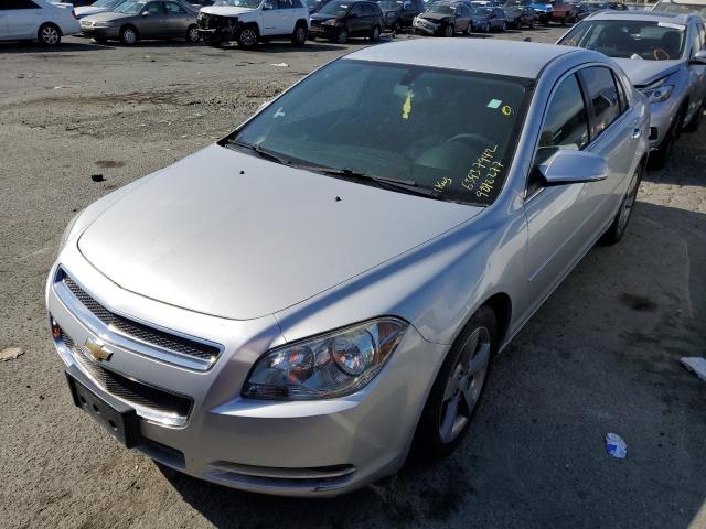 1G1ZC5E00CF392895 - 2012 CHEVROLET MALIBU 1LT 银色 照片 2
