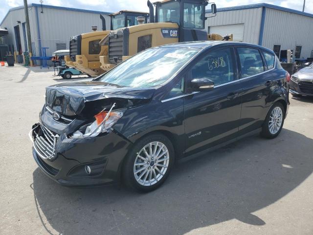 1FADP5BU8FL105943 - 2015 FORD C-MAX SEL BLACK photo 2