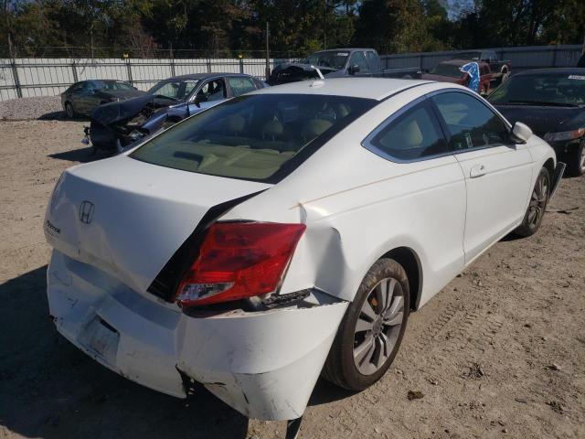 1HGCS1B81BA003908 - 2011 HONDA ACCORD EXL WHITE photo 4