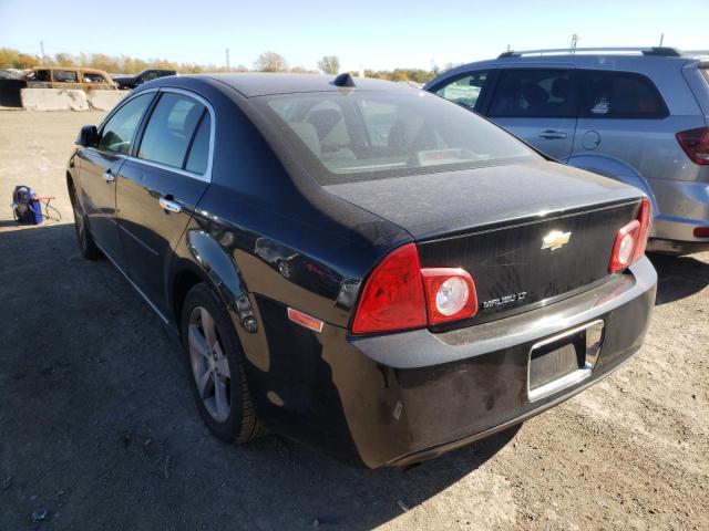 1G1ZC5E06CF171141 - 2012 CHEVROLET MALIBU 1LT Қара фото 3