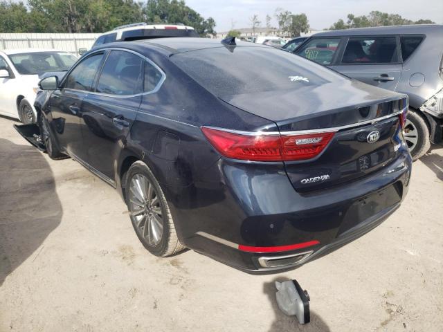 KNALC4J14H5085956 - 2017 KIA CADENZA PR BLUE photo 3