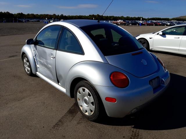 3VWBK21CX3M442726 - 2003 VOLKSWAGEN NEW BEETLE SILVER photo 3