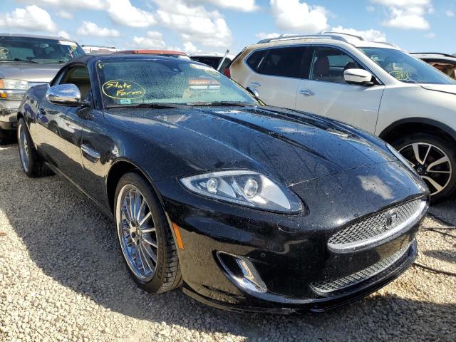 SAJWA4EBXDLB50232 - 2013 JAGUAR XK BLACK photo 1