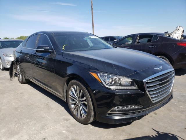 KMHGN4JE8HU173623 - 2017 GENESIS G80 BASE BLACK photo 1