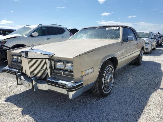 1G6EL5781FE669298 - 1985 CADILLAC ELDORADO TAN photo 2