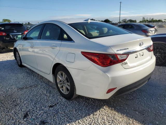 5NPEB4AC3EH880542 - 2014 HYUNDAI SONATA GLS WHITE photo 3