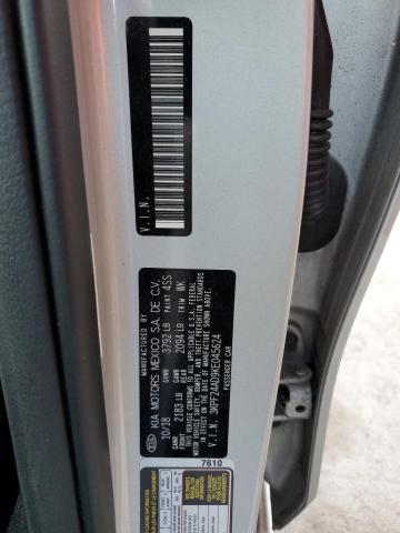 3KPF24AD9KE045624 - 2019 KIA FORTE FE SILVER photo 10