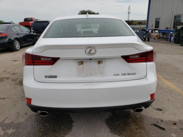 JTHCM1D21G5012950 - 2016 LEXUS IS 300 WHITE photo 6