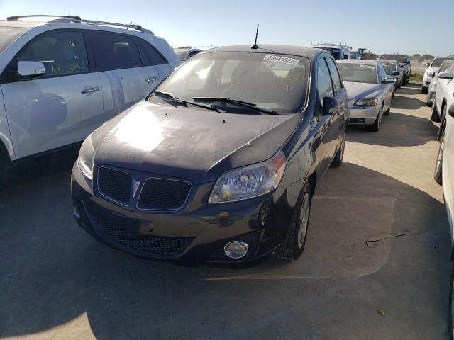 KL2TD66E79B667417 - 2009 PONTIAC G3 BLACK photo 2