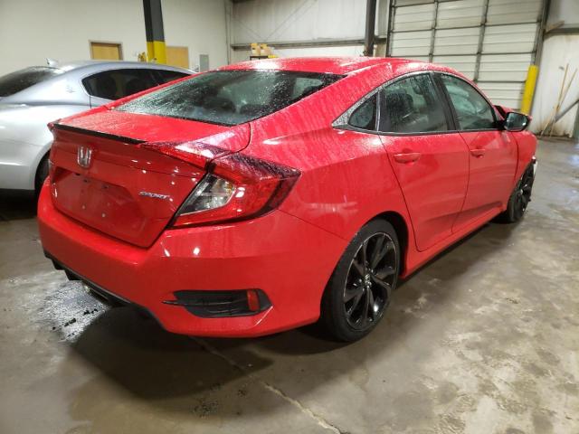 2HGFC2F88KH508601 - 2019 HONDA CIVIC SPOR RED photo 4