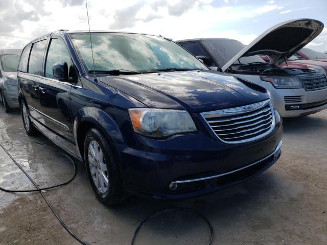 2C4RC1BG7CR216839 - 2012 CHRYSLER TOWN & COU BLUE photo 1