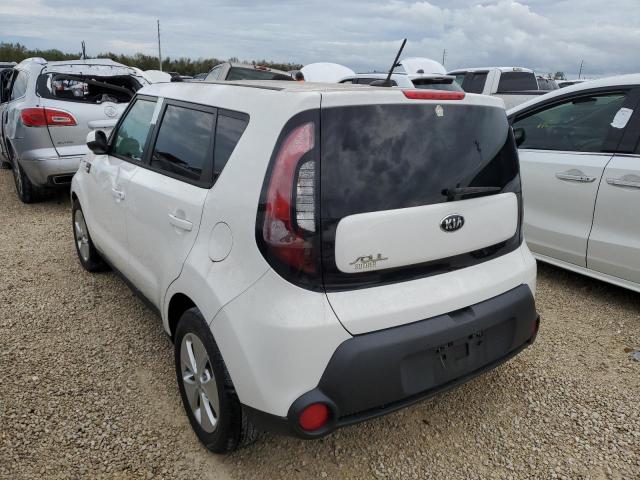 KNDJN2A23E7089627 - 2014 KIA SOUL WHITE photo 3