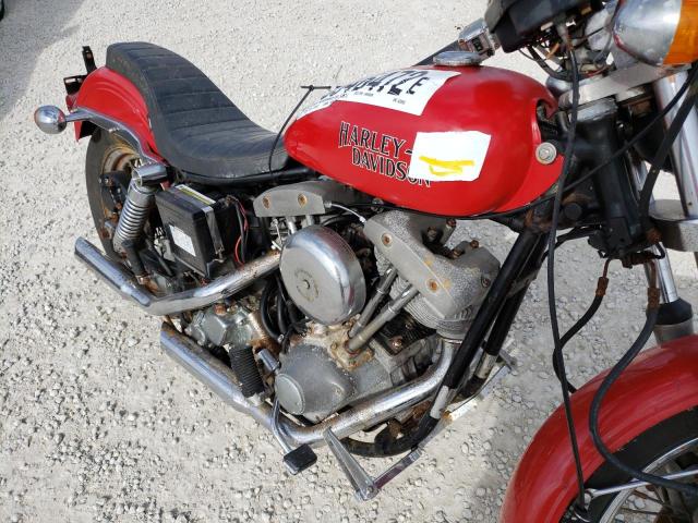 9D66298H8 - 1978 HARLEY-DAVIDSON MOTORCYCLE RED photo 9