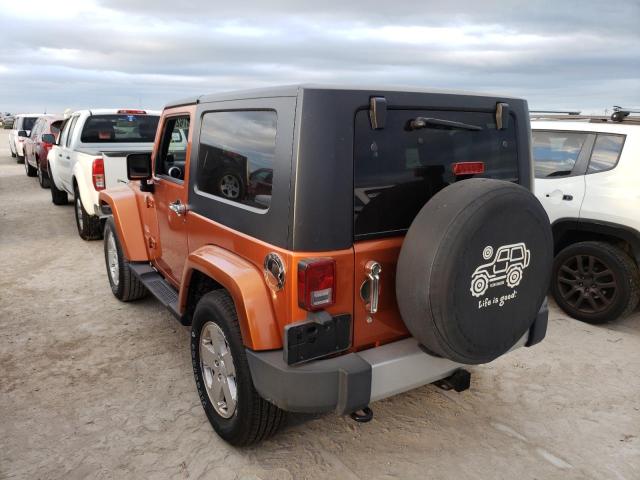 1J4AA5D10AL208195 - 2010 JEEP WRANGLER S ORANGE photo 3