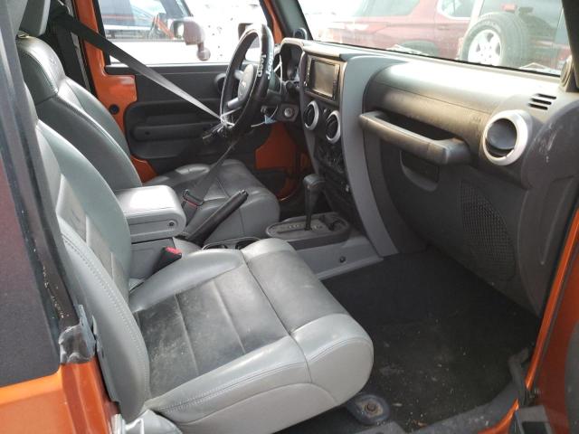 1J4AA5D10AL208195 - 2010 JEEP WRANGLER S ORANGE photo 5