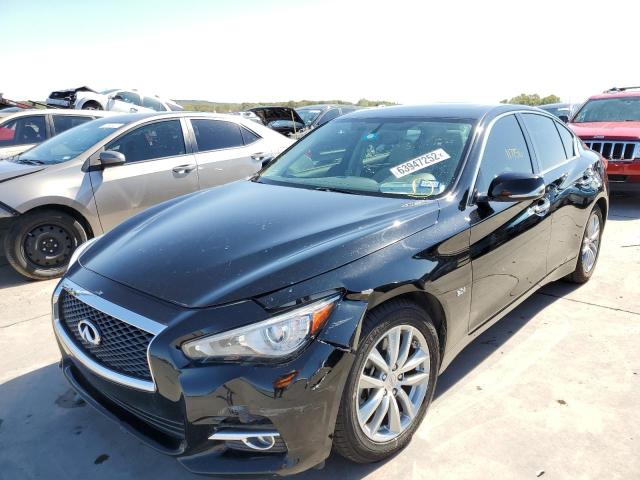 JN1EV7AP0GM301093 - 2016 INFINITI Q50 PREMIU BLACK photo 2