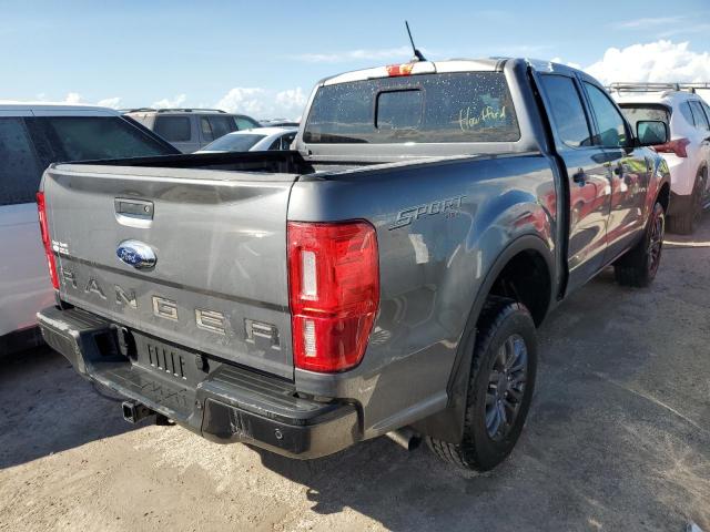1FTER4FH8MLD89779 - 2021 FORD RANGER XL GRAY photo 4
