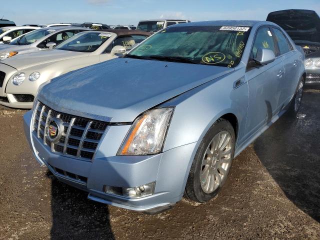 1G6DK5E31D0129353 - 2013 CADILLAC CTS PERFOR ლურჯი ფოტო 2