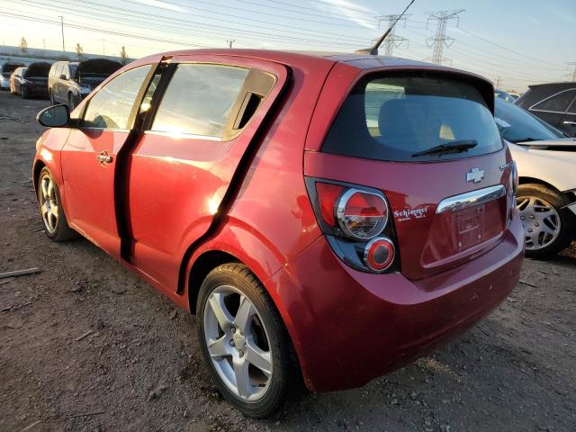 1G1JE6SBXD4110455 - 2013 CHEVROLET SONIC RED photo 3