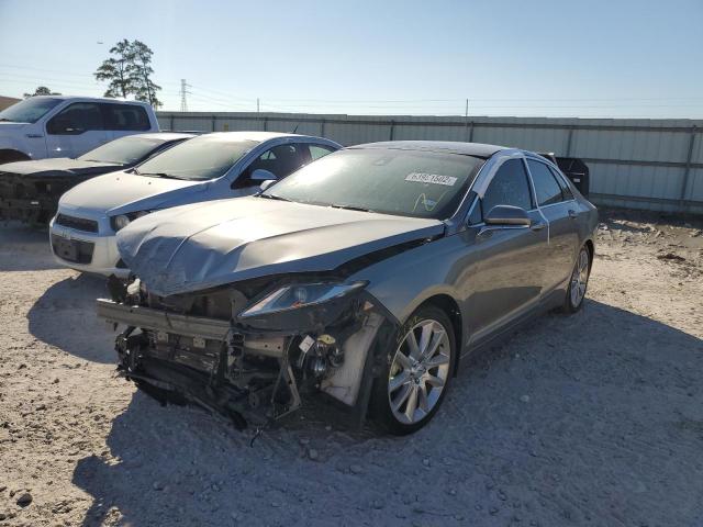 3LN6L2LU6FR601073 - 2015 LINCOLN MKZ HYBRID SILVER photo 2