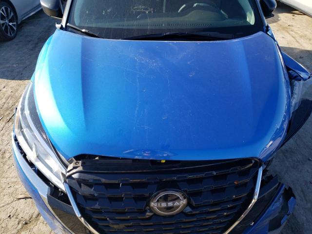 3N1CP5BV5NL481150 - 2022 NISSAN KICKS S BLUE photo 7