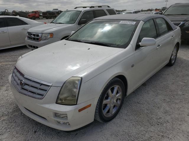 1G6DC67A450183018 - 2005 CADILLAC STS WHITE photo 2