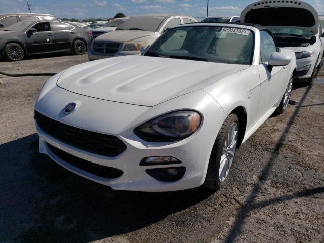 JC1NFAEK4J0138269 - 2018 FIAT 124 SPIDER WHITE photo 2