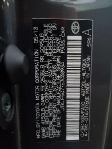 JTKJF5C77E3068934 - 2014 TOYOTA SCION TC 灰色 照片 10