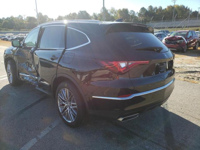 5J8YE1H8XNL028061 - 2022 ACURA MDX ADVANC BLACK photo 3