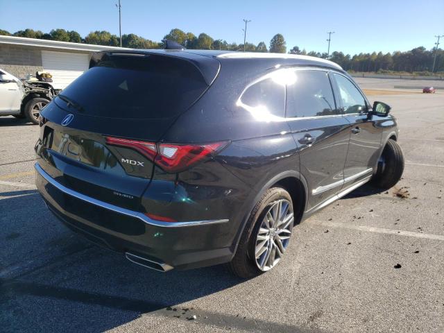 5J8YE1H8XNL028061 - 2022 ACURA MDX ADVANC BLACK photo 4