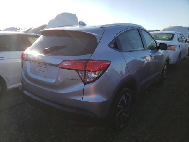 3CZRU5H14KM729876 - 2019 HONDA HR-V SPORT SILVER photo 4