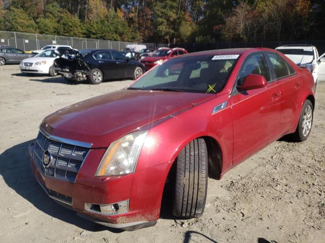 1G6DT57V590162634 - 2009 CADILLAC CTS HI FEA RED photo 2