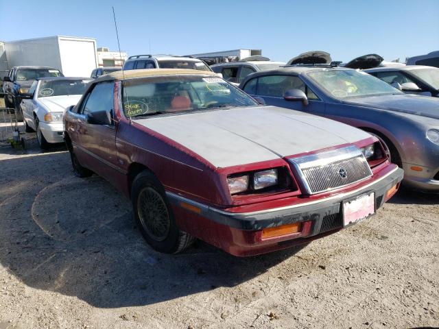 1C3XJ4530MG158412 - 1991 CHRYSLER LEBARON 红色 照片 1
