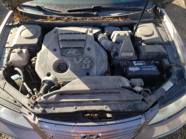 KMHFC46FX7A149696 - 2007 HYUNDAI AZERA SE SILVER photo 7