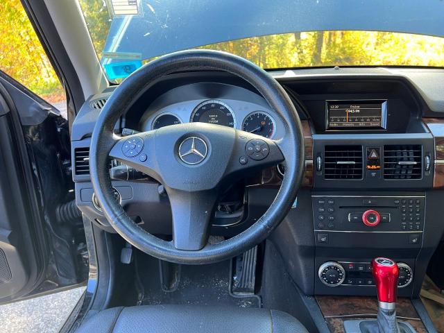 WDCGG8HB1AF371336 - 2010 MERCEDES-BENZ GLK 350 4M BLACK photo 9