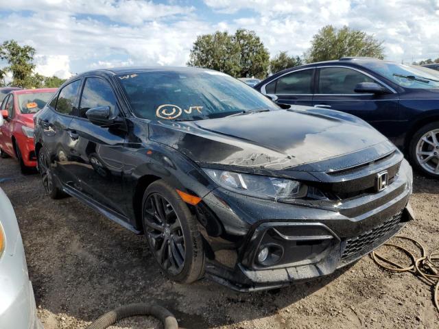 SHHFK7H43MU232327 - 2021 HONDA CIVIC SPOR BLACK photo 1