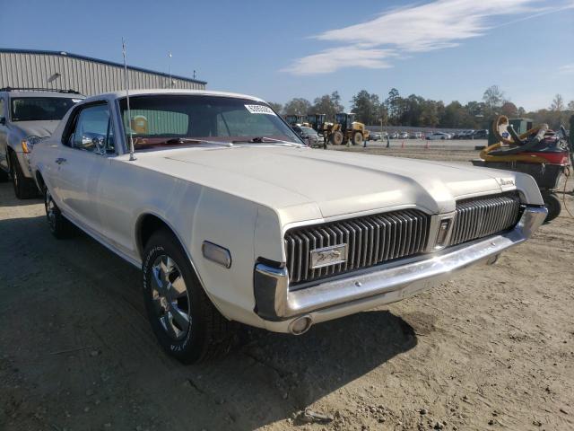 8F91F555583 - 1968 MERCURY COUGAR WHITE photo 1