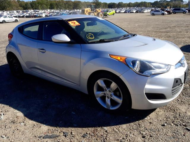 KMHTC6AD5FU239324 - 2015 HYUNDAI VELOSTER SILVER photo 1